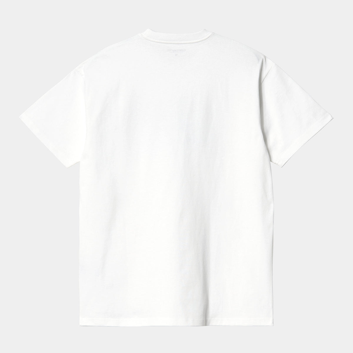 Carhartt Spirit I030186 Uomo Bianco - T-Shirt Manica Corta Cotone Biologico