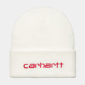 Carhartt cappellino a cuffia Script Beanie 1030884 0WK wax-rocket taglia unica
