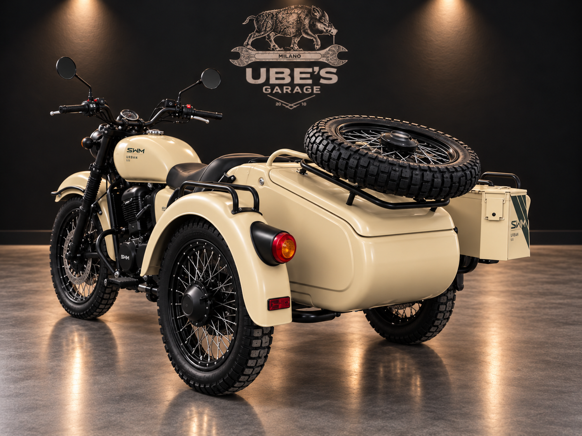 SWM SIDECAR URBAN 525 - SABBIA