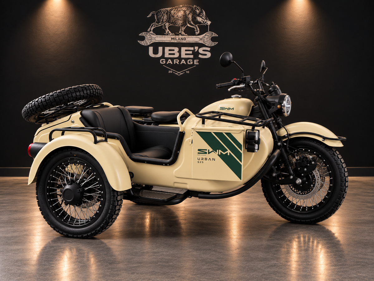SWM SIDECAR URBAN 525 - SABBIA